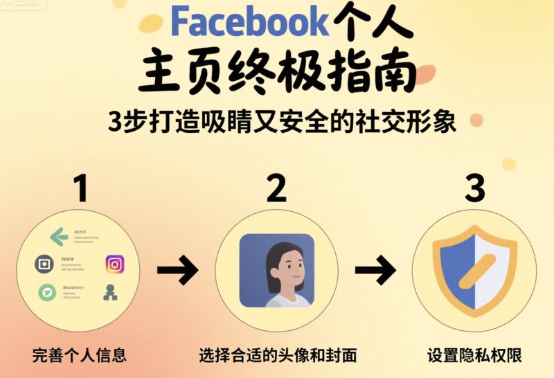 Facebook个人主页终极指南:3步打造吸睛又安全的社交形象 Facebook刷赞